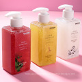 BISUTANG Long Lasting Fragrance Bath Fruit Body Wash Orange Rose Milk Extract Exfoliating Perfume Scrub Shower Gel